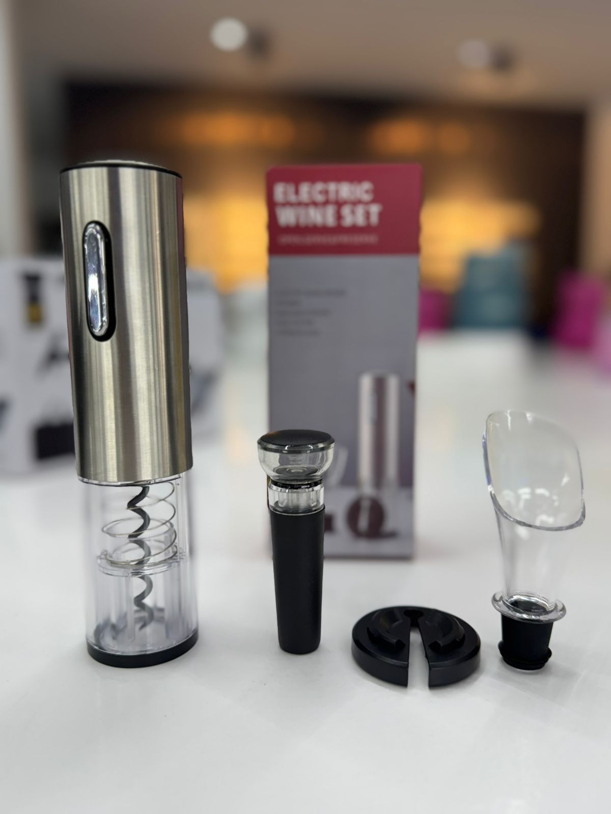 Kit descorchador para vinos